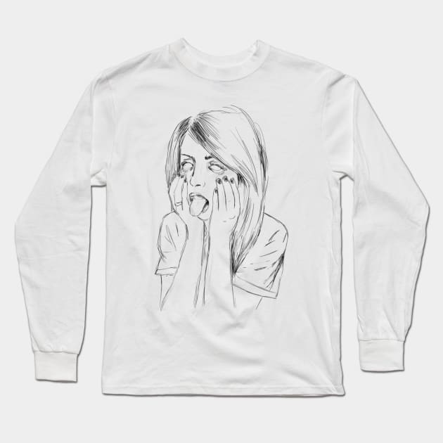 Tatum Long Sleeve T-Shirt by aubdesigns